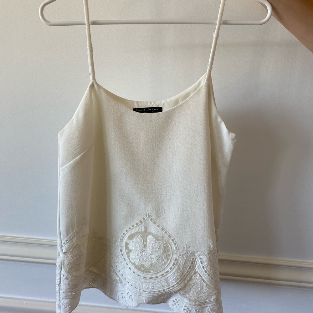 PURE SUGAR WHITE TANK TOP